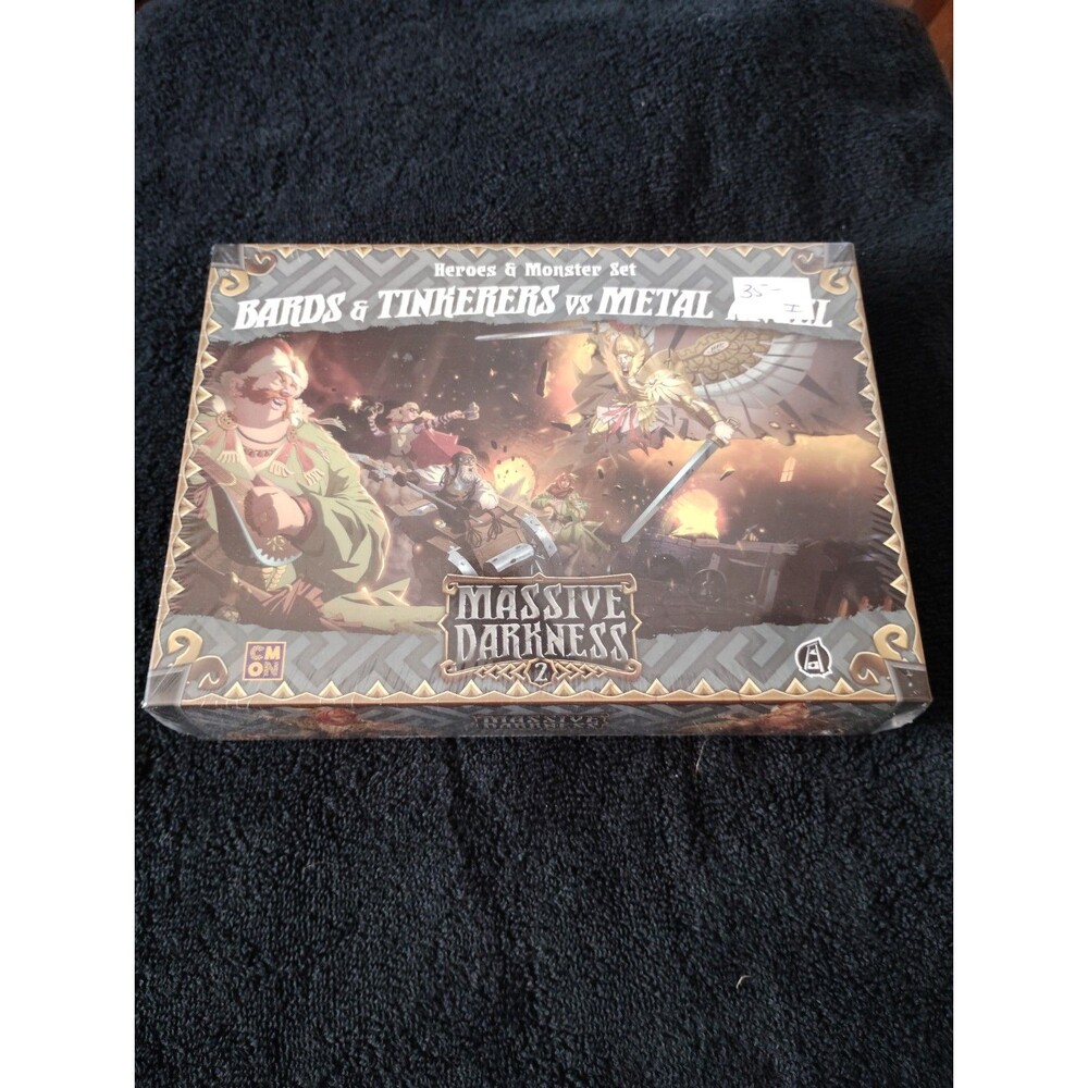 Massive Darkness 2 Bards & Tinkerer vs. Metal Angel box